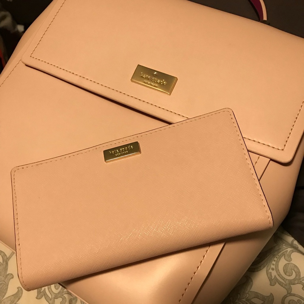 Kate Spade Backpack and Wallet (BRAND NEW)